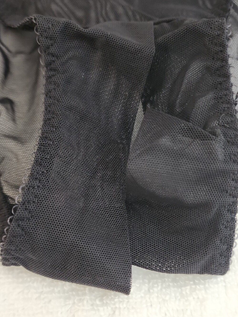 Savage X Fenty Black Crotchless High-Leg Bikini - Picture 5 of 8